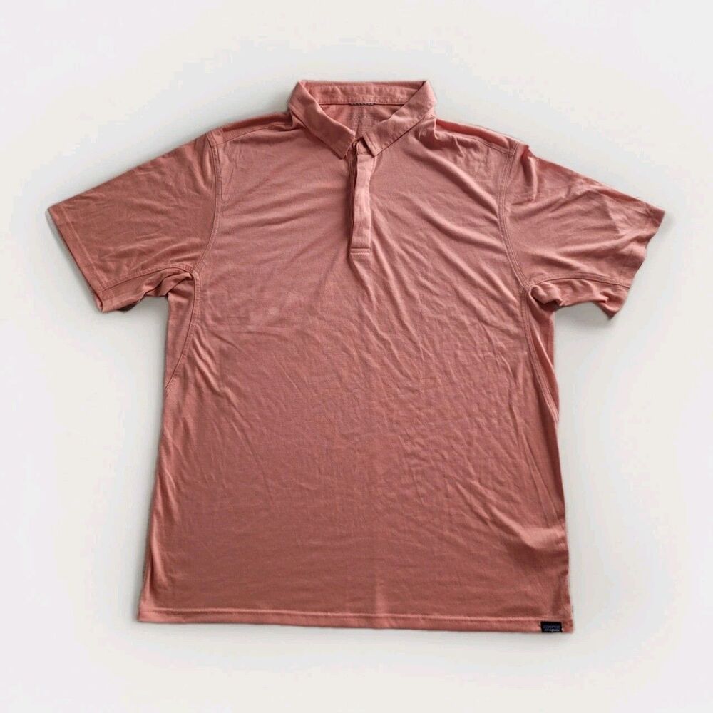 Patagonia Men's Dusty Rose Polo Shirt